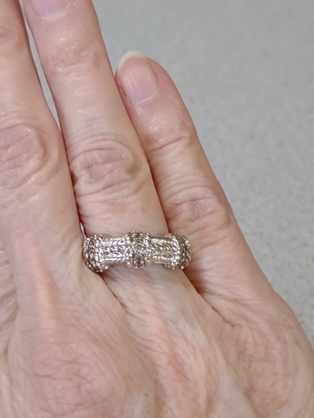 Judith Ripka CZ Ring(7) - Picture 5 of 7